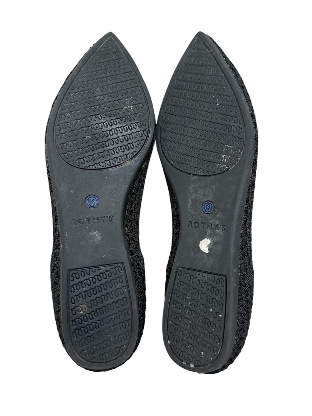 Rothy’s The Point Black Honeycomb Flats 6.5 - Picture 6 of 7